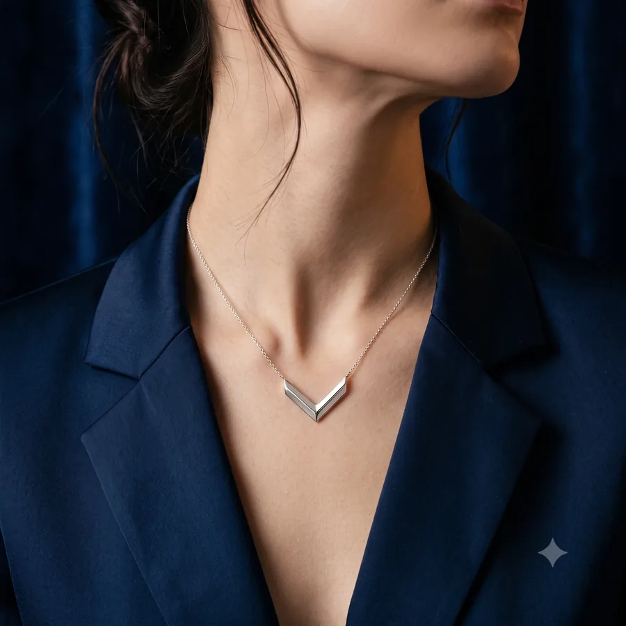 Layered necklace from a Cleora edit